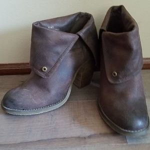 Sbicca Foldover Bootie